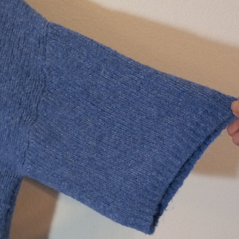Wild Fable Cozy Blue Knit Sweater - Picture 3 of 4